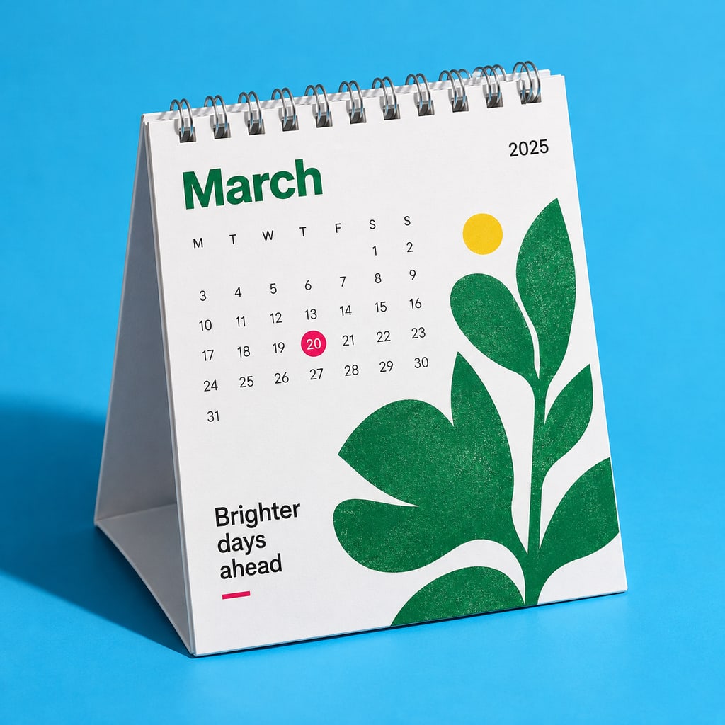 Concept product image for Eco Desktop Calendars