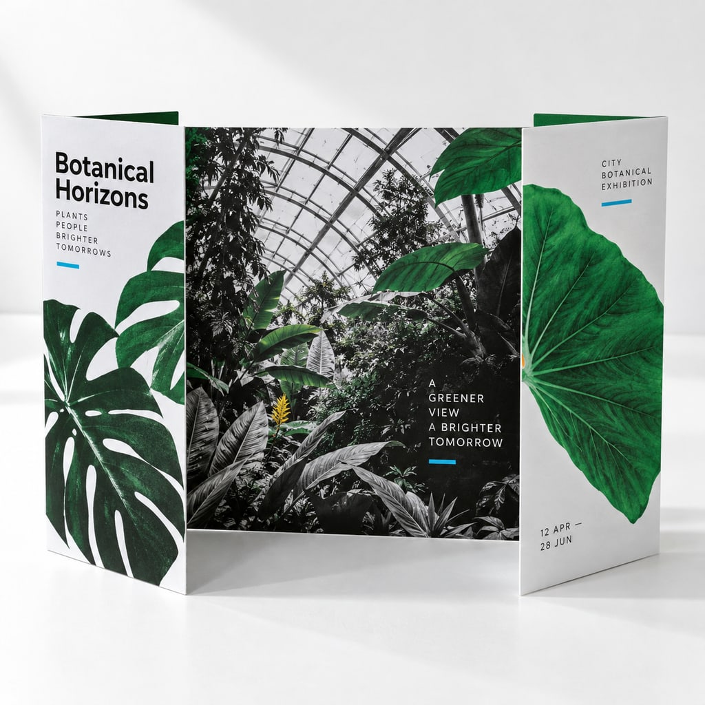 Concept product image for Gate Fold Leaflets