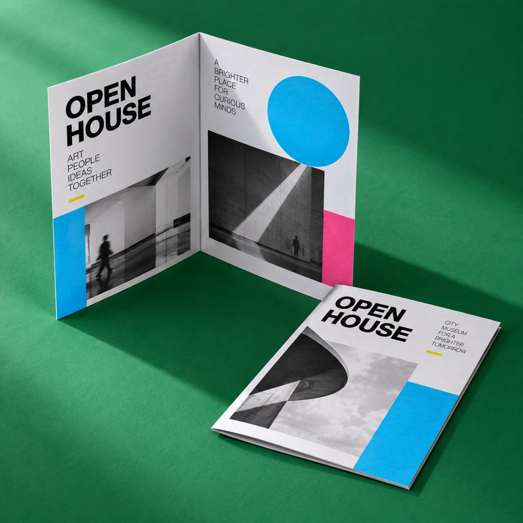 Concept product image for Half Fold Leaflets