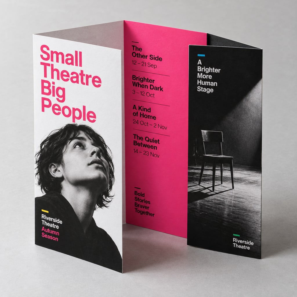 Concept product image for Roll Fold Leaflets