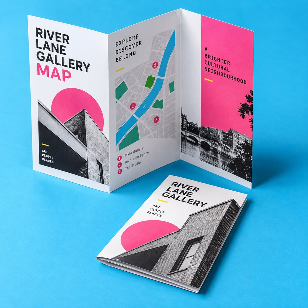Concept product image for Z-fold Leaflets