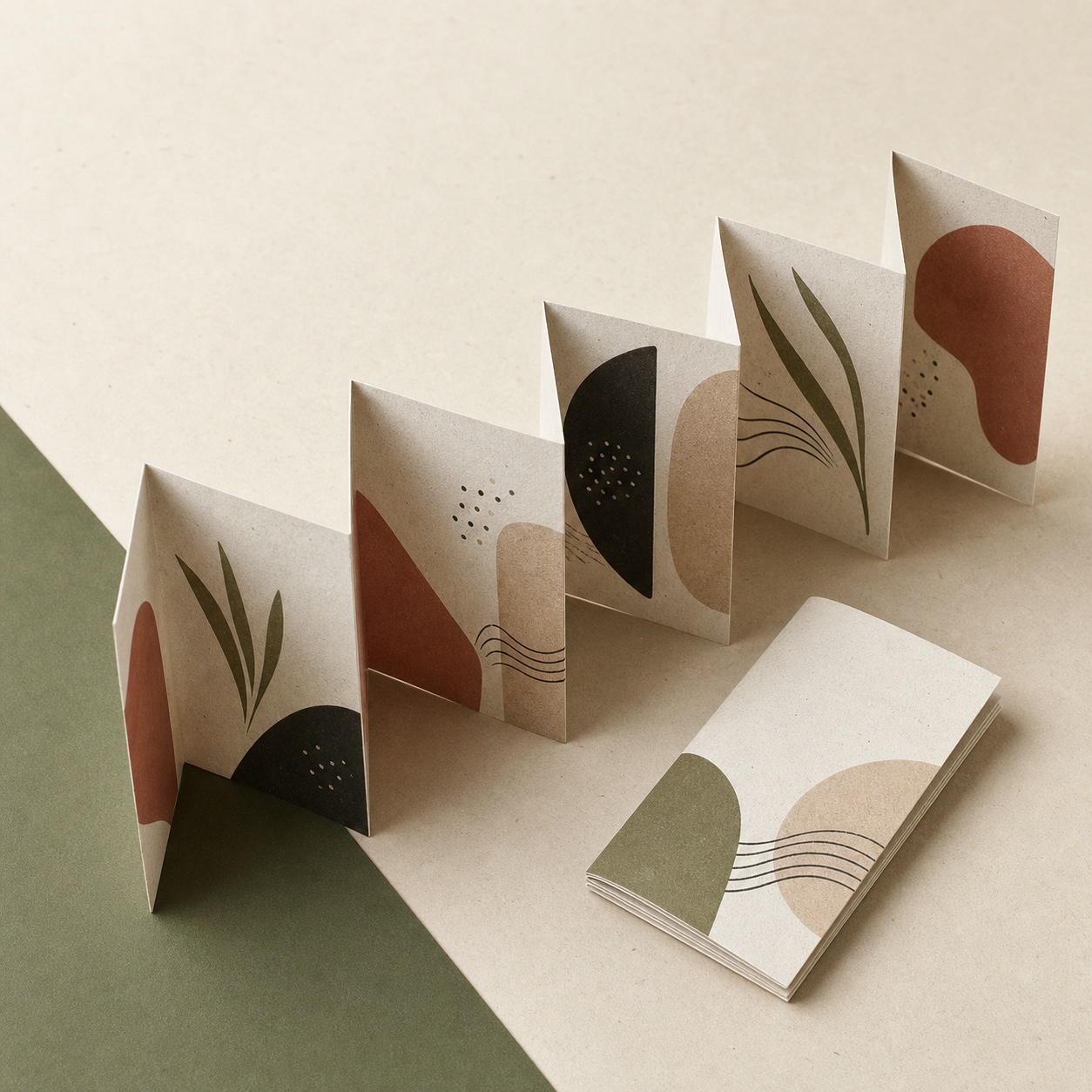 Concept product image for Concertina Fold Leaflets