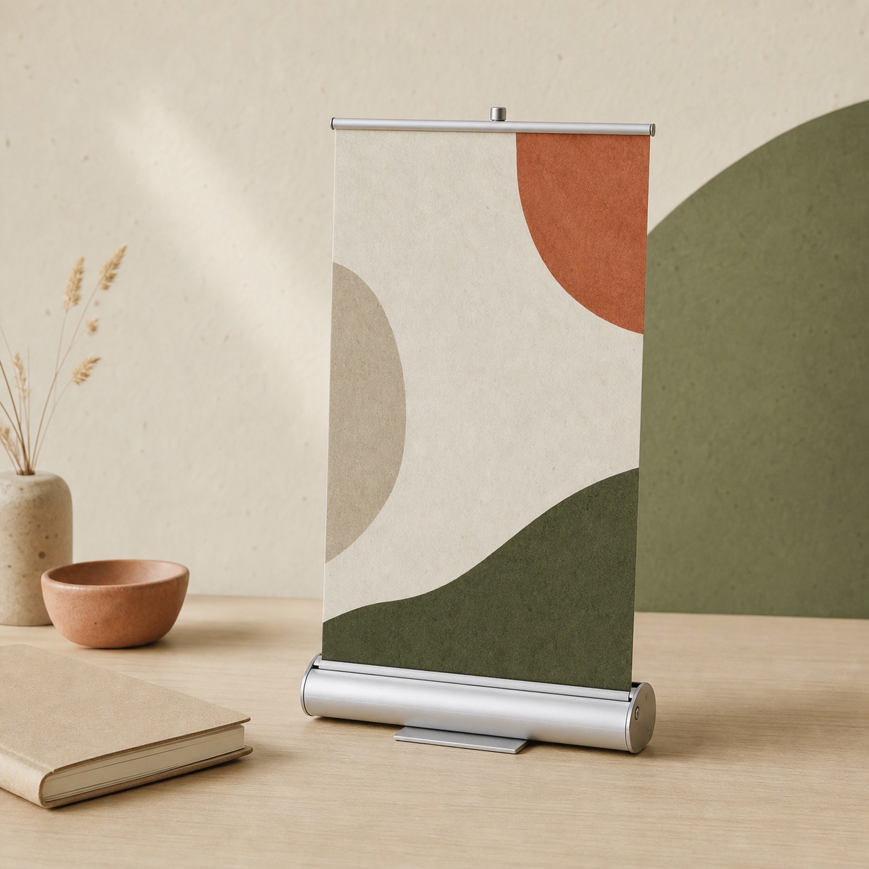 Concept product image for Desktop Roller Banner