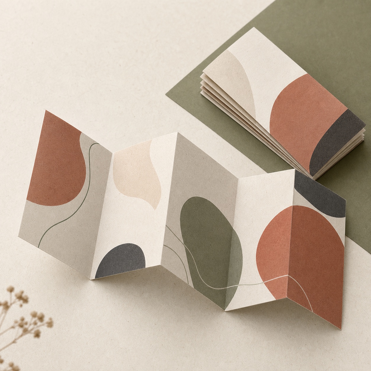 Concept product image for Z-fold Leaflets